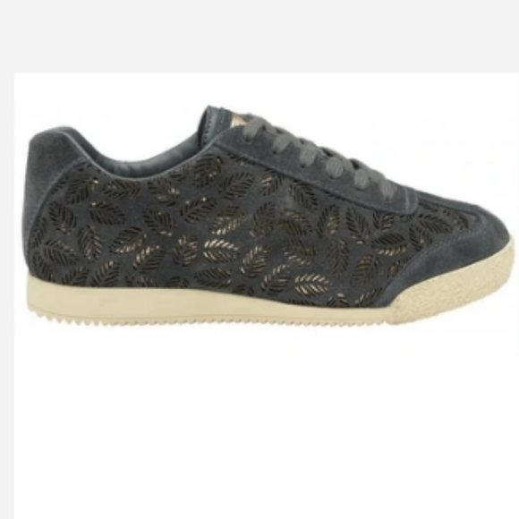 GOLA Harrier Glimmer Leaf Suede Sneakers Size 7 / 38 - Picture 12 of 14